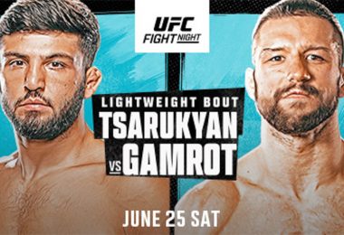 Tsarukyan vs Gamrot