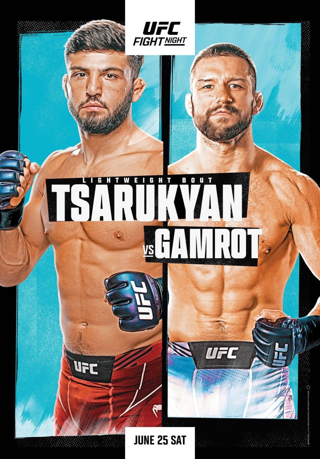 UFC Vegas 57: Tsarukyan vs Gamrot 1